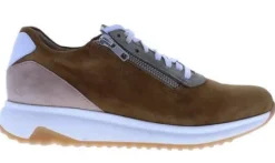 Veterschoenen<Verhulst - Wijdte K - 2334 168 214 - Cognac - Uitneembaar voetbed