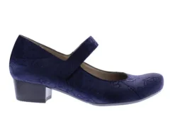 Bandschoenen<Verhulst - Wijdte K - 7309 2968Z - Blauw - Uitneembaar voetbed
