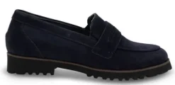 Instapschoenen<Waldlaufer - Wijdte H - 772509 195 194 - Blauw - Uitneembaar voetbed