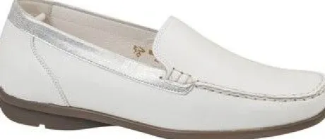 Instapschoenen<Waldlaufer - Wijdte H - 431000 - Wit - Uitneembaar voetbed