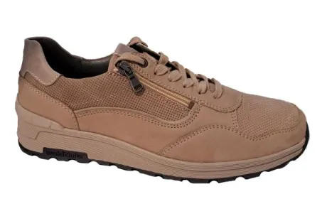 Veterschoenen<Waldlaufer - Wijdte H - Etienne 734007 - Zand - Uitneembaar voetbed