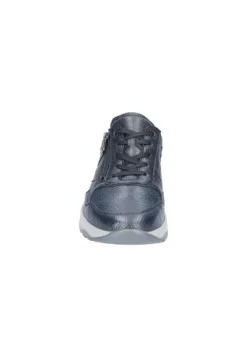 Veterschoenen<Waldlaufer - Wijdte K - 662002 199 194 - Blauw - Uitneembaar voetbed