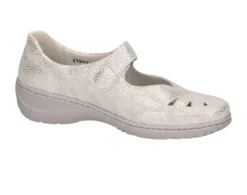 Bandschoenen<Waldlaufer - Wijdte K - 607309 197120 - Zilver - Uitneembaar voetbed