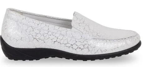 Instapschoenen<Waldlaufer - Wijdte K - 640004 181 150 - Wit - Uitneembaar voetbed