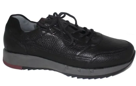 Veterschoenen<Waldlaufer - Wijdte K - 672003 205 001 - Zwart - Uitneembaar voetbed