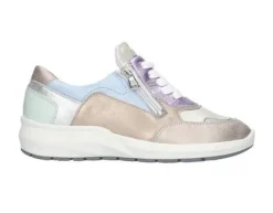 Veterschoenen<Waldlaufer - Wijdte M - 831004 900 349 - Pasteltinten - Uitneembaar voetbed