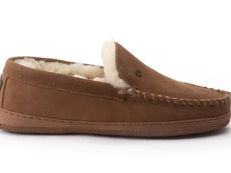 Pantoffels<Warmbat - Grizzly - GRZ 441025 23 - Cognac