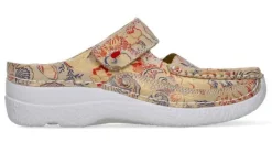 Slippers<Wolky - 0622768 390 - Beige - Uitneembaar voetbed