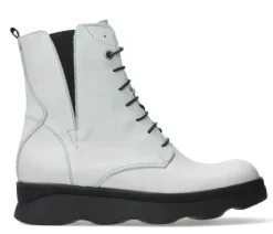 Boots<Wolky - 297530 104 - Offwhite - Uitneembaar voetbed