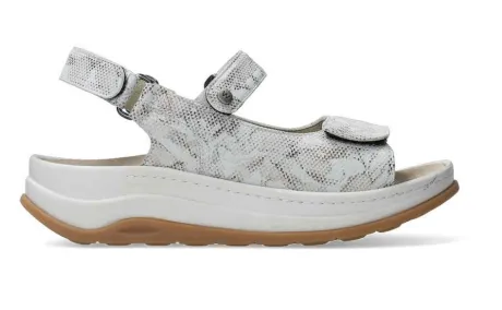 Sandalen<Wolky - 03350 - Wit - Uitneembaar voetbed