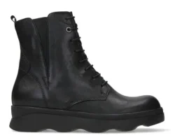 Boots<Wolky - 297530 - Zwart - Uitneembaar voetbed
