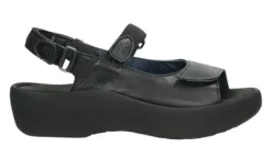 Sandalen<Wolky - Jewel 3204 - Zwart - Uitneembaar voetbed