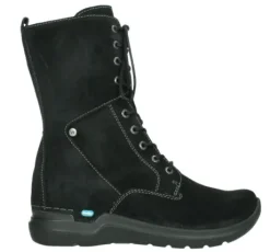 Boots<Wolky - Zigzag - 0661345 - Zwart - Uitneembaar voetbed