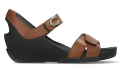 Sandalen<Wolky - Epoch - 0377520 - Cognac - Uitneembaar voetbed