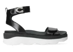 Sandalen<Wolky - Plata - 235133.10 - Zwart - Uitneembaar voetbed