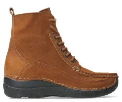 Boots<Wolky - Rollboot zip - 062311 430 - Cognac - Uitneembaar voetbed