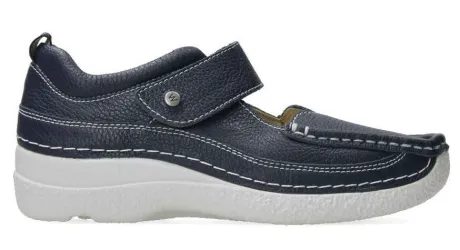 Bandschoenen<Wolky - RollCombi - 06214 71870 - Blauw - Uitneembaar voetbed