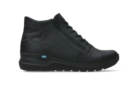 Boots<Wolky - Why - 0660671 - Zwart - Uitneembaar voetbed