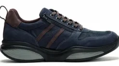 Veterschoenen<Xsensible - Wijdte H - SWX3 - 30073.2.293 - Blauw - Uitneembaar voetbed