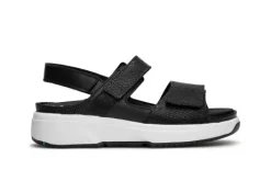 Sandalen<Xsensible - Aruba - 30700.5 - Zwart - Uitneembaar voetbed
