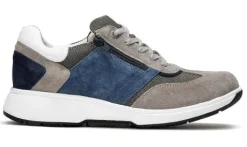 Veterschoenen<Xsensible - Dublin 30405 5 890 - Grijs blauw - Uitneembaar voetbed