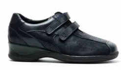 Klittenbandschoenen<Xsensible - Wijdte H - Lucia - Blauw - Uitneembaar voetbed