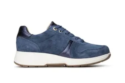 Veterschoenen<Xsensible - Wijdte H - Modena 30228 2 254 - Blauw - Uitneembaar voetbed