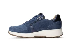 Veterschoenen<Xsensible - Wijdte H - Modena 30228 2 254 - Blauw - Uitneembaar voetbed
