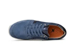 Veterschoenen<Xsensible - Wijdte H - Modena 30228 2 254 - Blauw - Uitneembaar voetbed