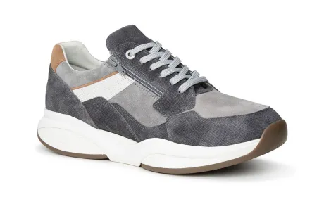 Veterschoenen<Xsensible - Wijdte H - SWX14 30088 2 809 - Grijs - uitneembaar voetbed