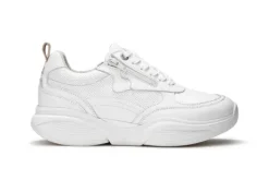 Veterschoenen<Xsensible - Wijdte H - SWX21 101 - Wit - Uitneembaar voetbed